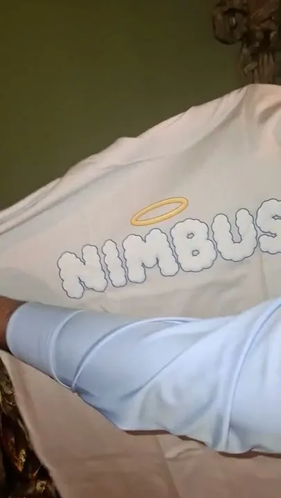 A frente da amostra, com NIMBUS em nuvem